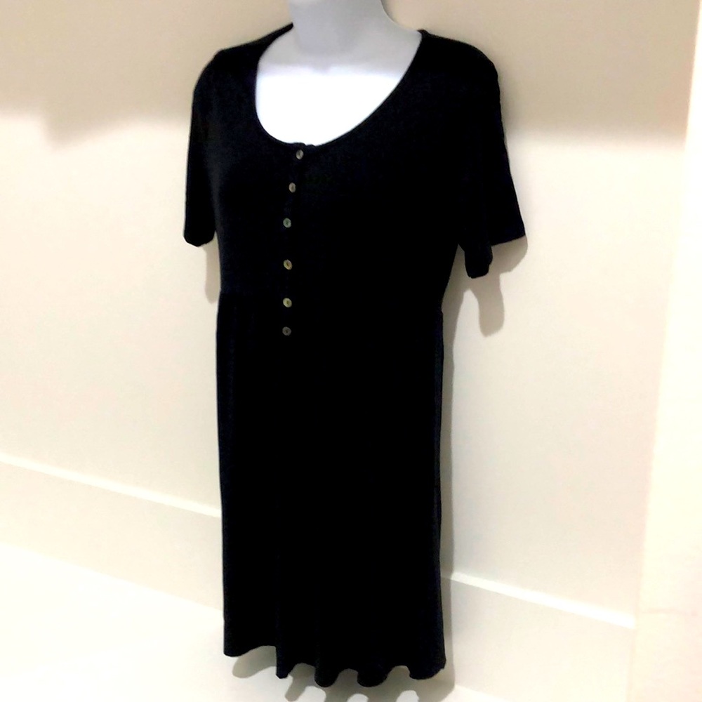 Soma Loungewear Dress Black Size Medium